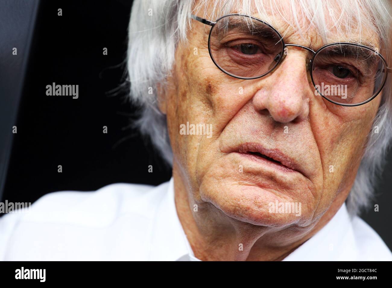 Bernie Ecclestone (GBR) CEO der Formula One Group (FOM). Großer Preis von Italien, Sonntag, 8. September 2013. Monza Italien. Stockfoto