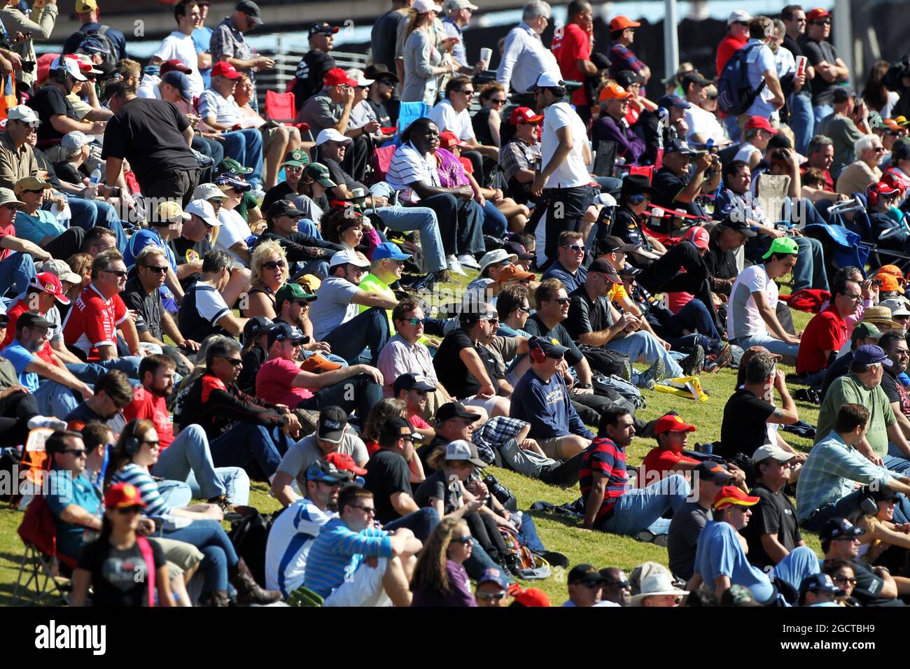 Lüfter. Großer Preis der Vereinigten Staaten, Freitag, 15. November 2013. Circuit of the Americas, Austin, Texas, USA. Stockfoto