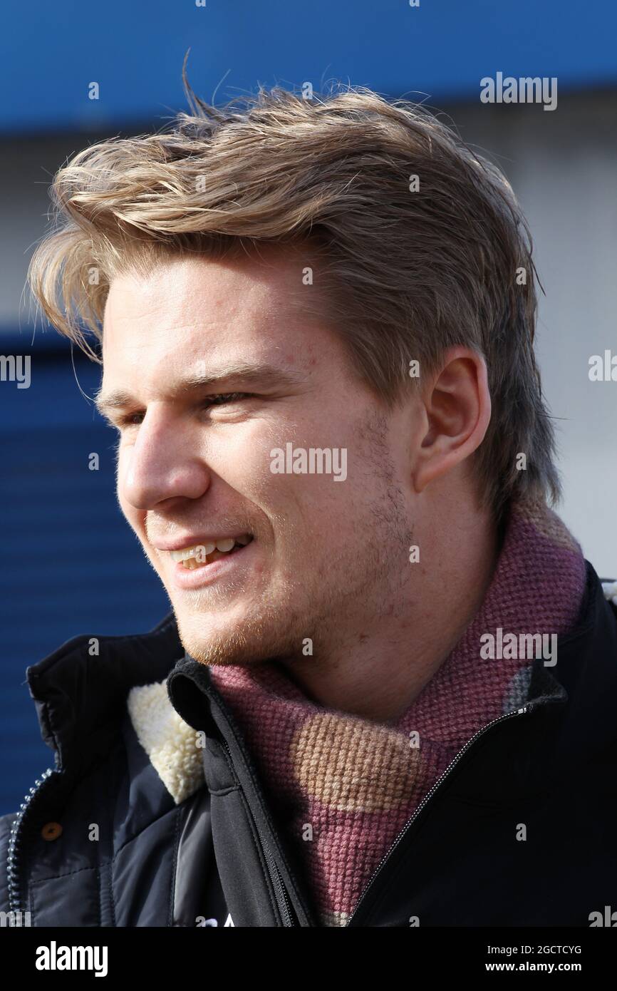 Nico Hulkenberg (GER) Sahara Force India F1. Formel-1-Tests, erster Tag, Dienstag, 28. Januar 2014. Jerez, Spanien. Stockfoto