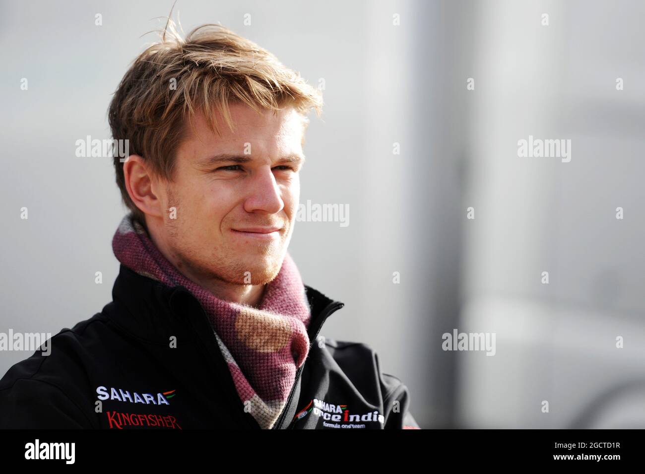 Nico Hulkenberg (GER) Sahara Force India F1. Formel-1-Tests, erster Tag, Dienstag, 28. Januar 2014. Jerez, Spanien. Stockfoto