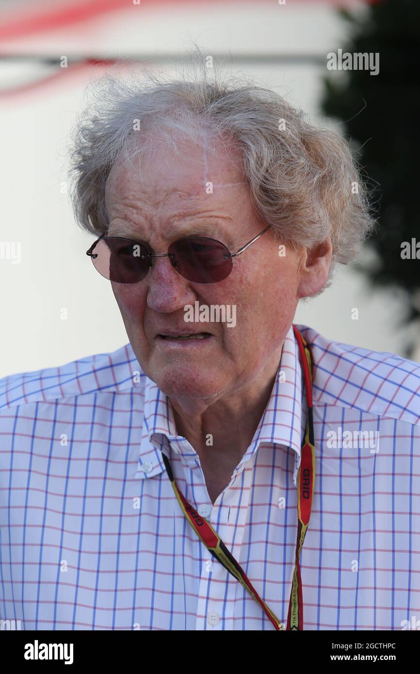 Ron Walker (AUS) Chairman der Australian GP Corporation. Großer Preis von Spanien, Freitag, 9. Mai 2014. Barcelona, Spanien. Stockfoto