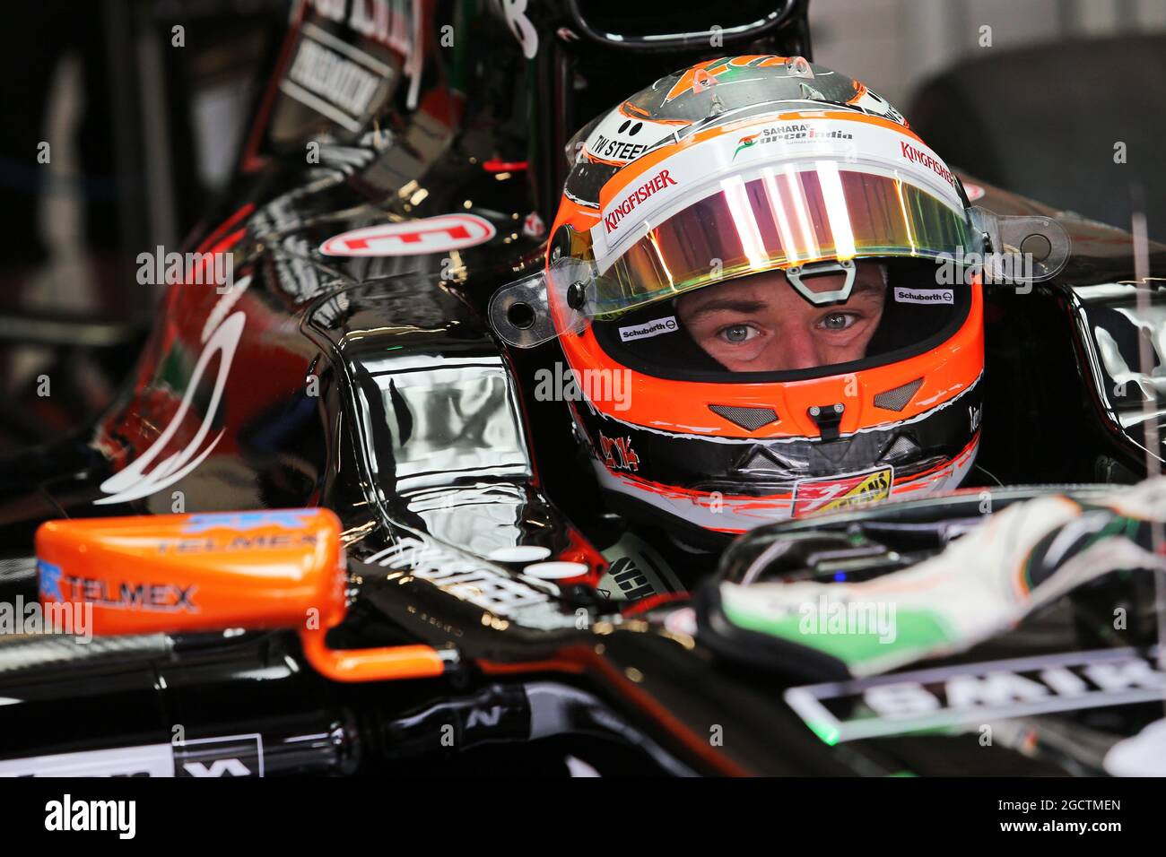 Nico Hulkenberg (GER) Sahara Force India F1 VJM07. Großer Preis von Österreich, Freitag, 20. Juni 2014. Spielberg, Österreich. Stockfoto