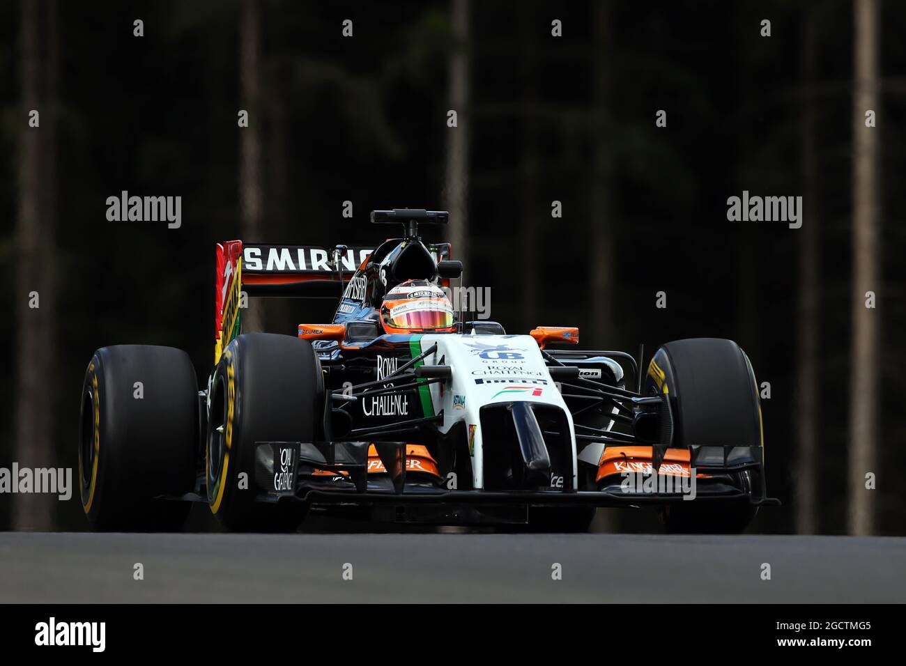 Nico Hulkenberg (GER) Sahara Force India F1 VJM07. Großer Preis von Österreich, Freitag, 20. Juni 2014. Spielberg, Österreich. Stockfoto