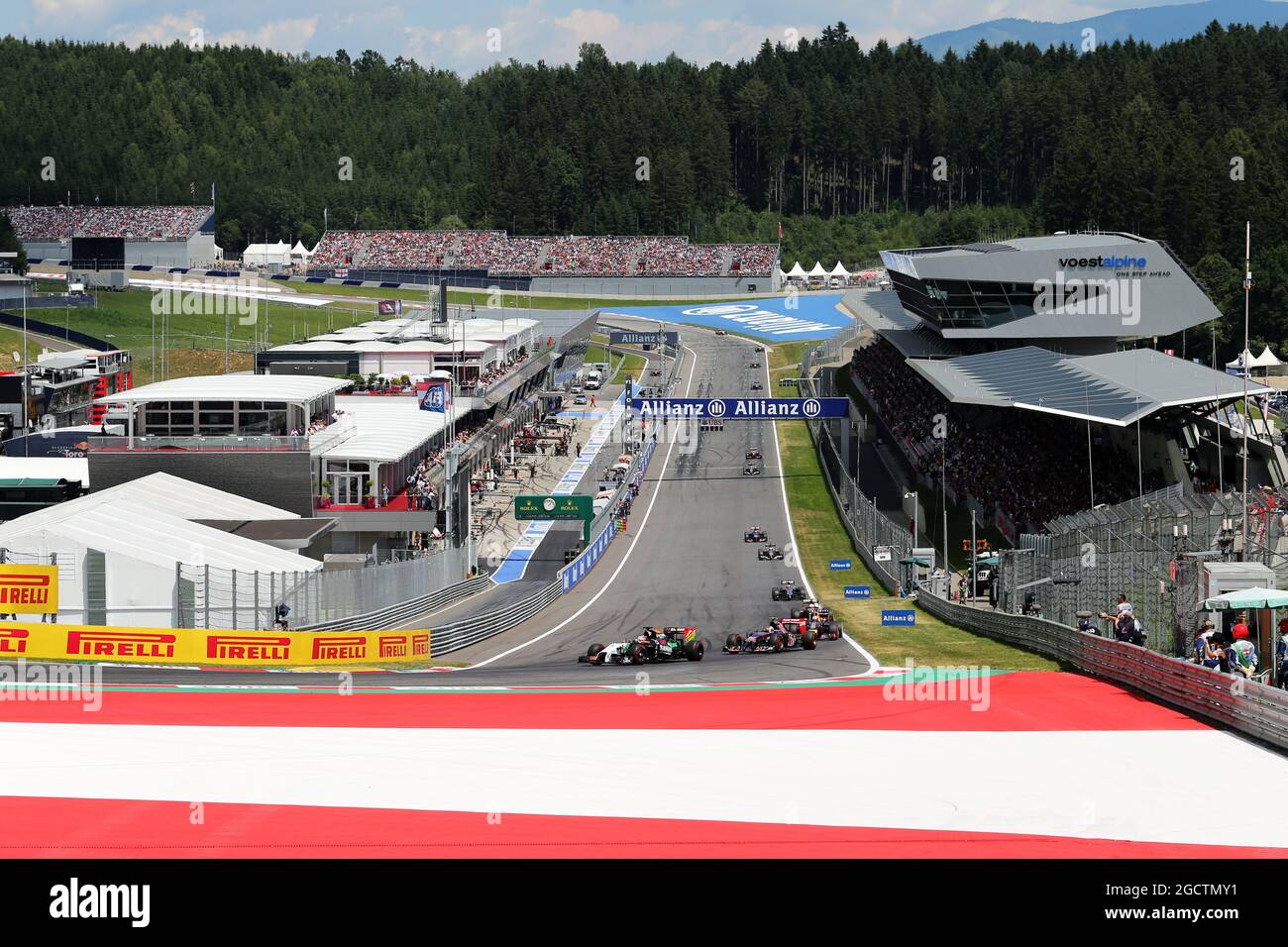 Nico Hulkenberg (GER) Sahara Force India F1 VJM07. Großer Preis von Österreich, Sonntag, 22. Juni 2014. Spielberg, Österreich. Stockfoto