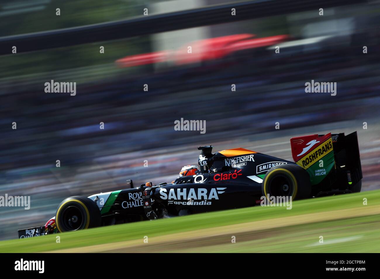 Nico Hulkenberg (GER) Sahara Force India F1 VJM07. Großer Preis von Deutschland, Samstag, 19. Juli 2014. Hockenheim, Deutschland. Stockfoto