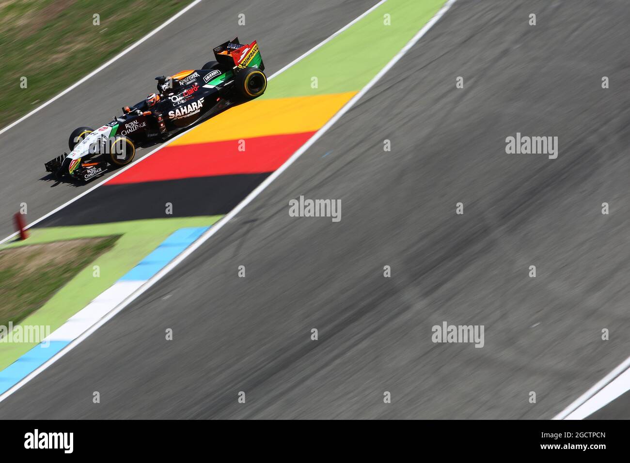 Nico Hulkenberg (GER) Sahara Force India F1 VJM07. Großer Preis von Deutschland, Samstag, 19. Juli 2014. Hockenheim, Deutschland. Stockfoto