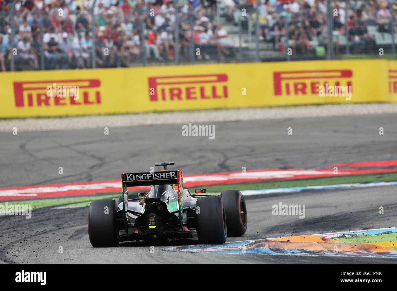 Nico Hulkenberg (GER) Sahara Force India F1 VJM07. Großer Preis von Deutschland, Sonntag, 20. Juli 2014. Hockenheim, Deutschland. Stockfoto