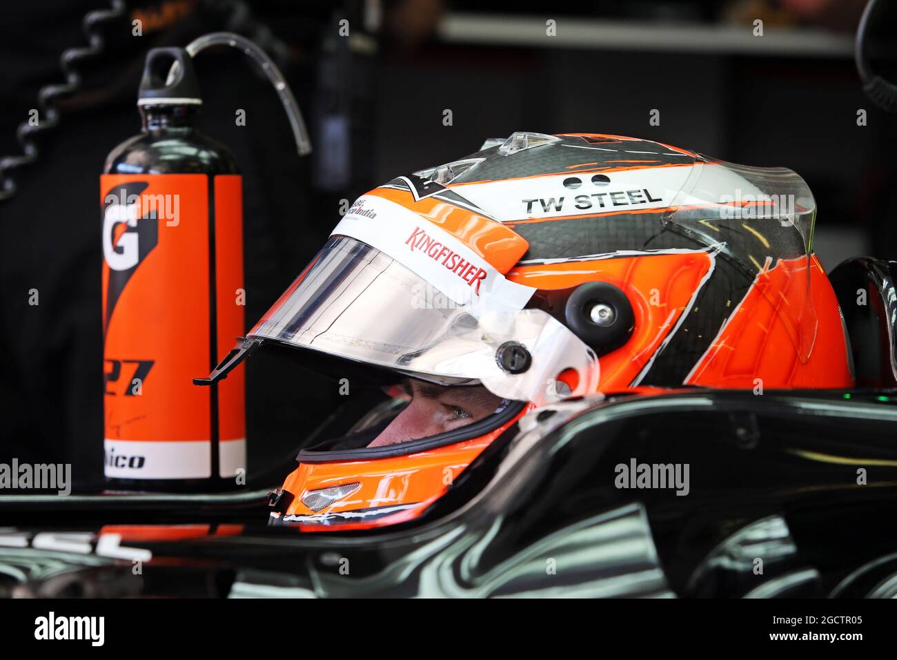 Nico Hulkenberg (GER) Sahara Force India F1 VJM07. Großer Preis von Ungarn, Freitag, 25. Juli 2014. Budapest, Ungarn. Stockfoto