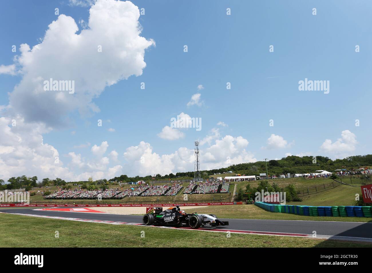 Nico Hulkenberg (GER) Sahara Force India F1 VJM07. Großer Preis von Ungarn, Samstag, 26. Juli 2014. Budapest, Ungarn. Stockfoto