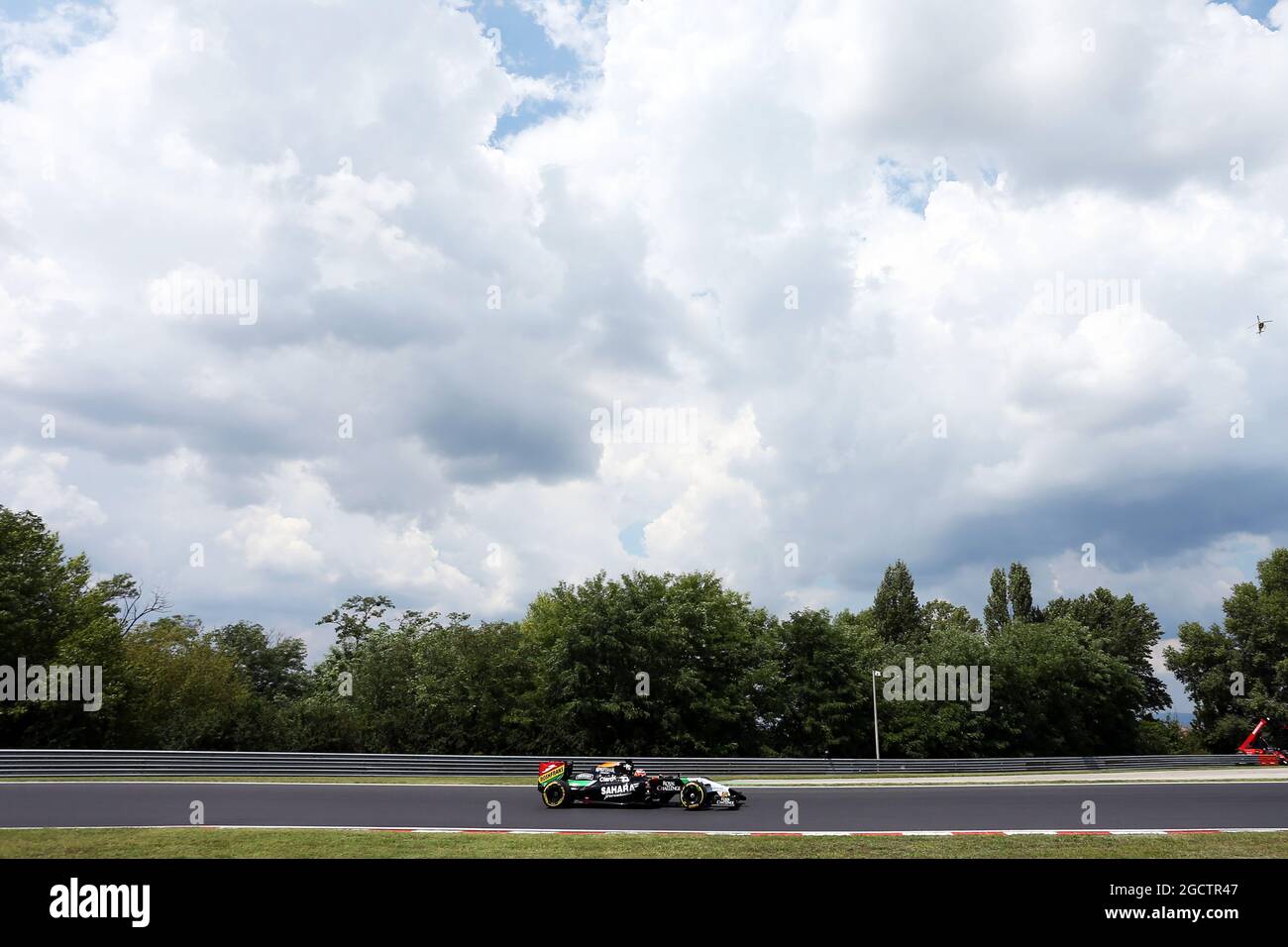 Nico Hulkenberg (GER) Sahara Force India F1 VJM07. Großer Preis von Ungarn, Samstag, 26. Juli 2014. Budapest, Ungarn. Stockfoto