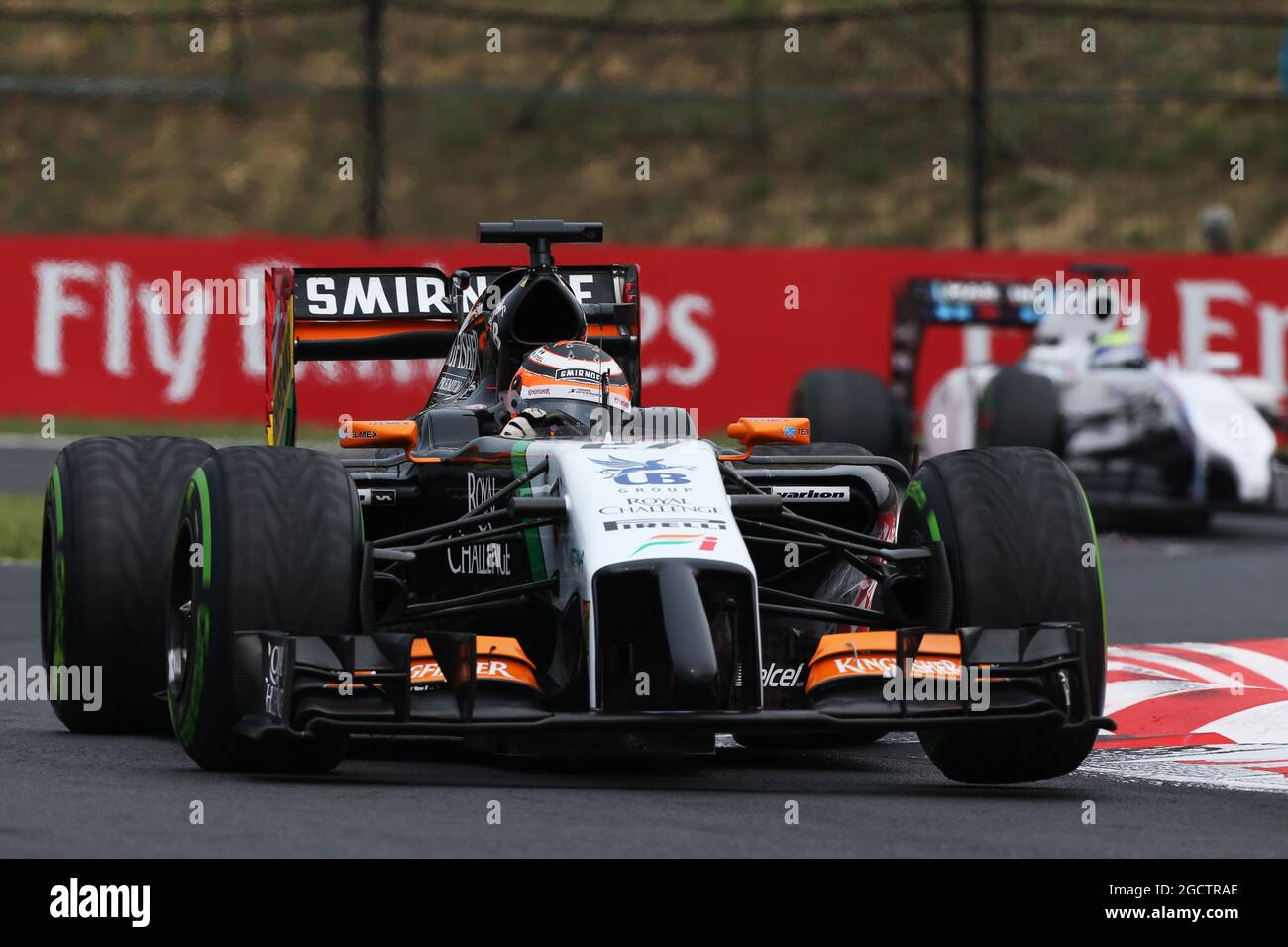 Nico Hulkenberg (GER) Sahara Force India F1 VJM07. Großer Preis von Ungarn, Sonntag, 27. Juli 2014. Budapest, Ungarn. Stockfoto