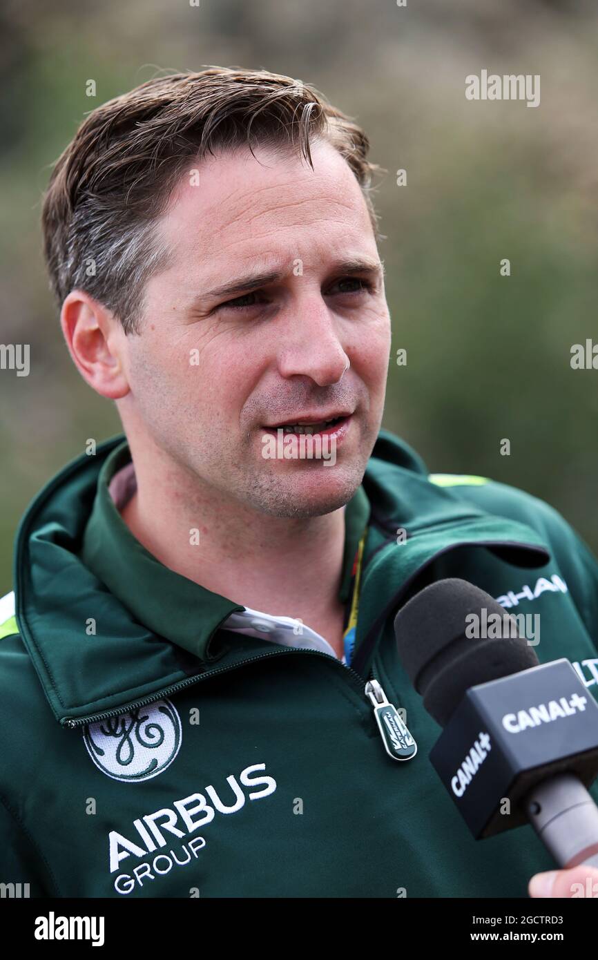 Christian Albers (NLD) Caterham F1 Team, Teamchef. Großer Preis von Belgien, Freitag, 22. August 2014. Spa-Francorchamps, Belgien. Stockfoto