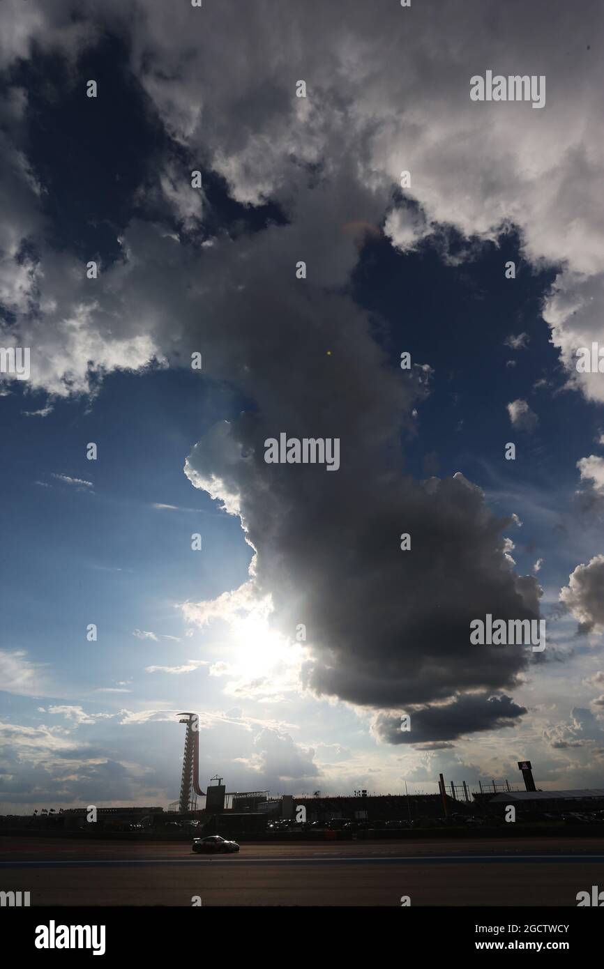 Szenische Action bei wenig Licht. FIA-Langstrecken-Weltmeisterschaft, Rd 4, 6 Stunden Rennstrecke der Amerikas. Samstag, 20. September 2014. Austin, Texas, USA. Stockfoto
