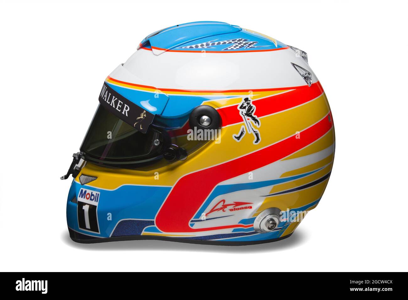 Der Fernando Alonso (ESP) McLaren. Großer Preis von Australien, Donnerstag, 12. März 2015. Albert Park, Melbourne, Australien. Stockfoto