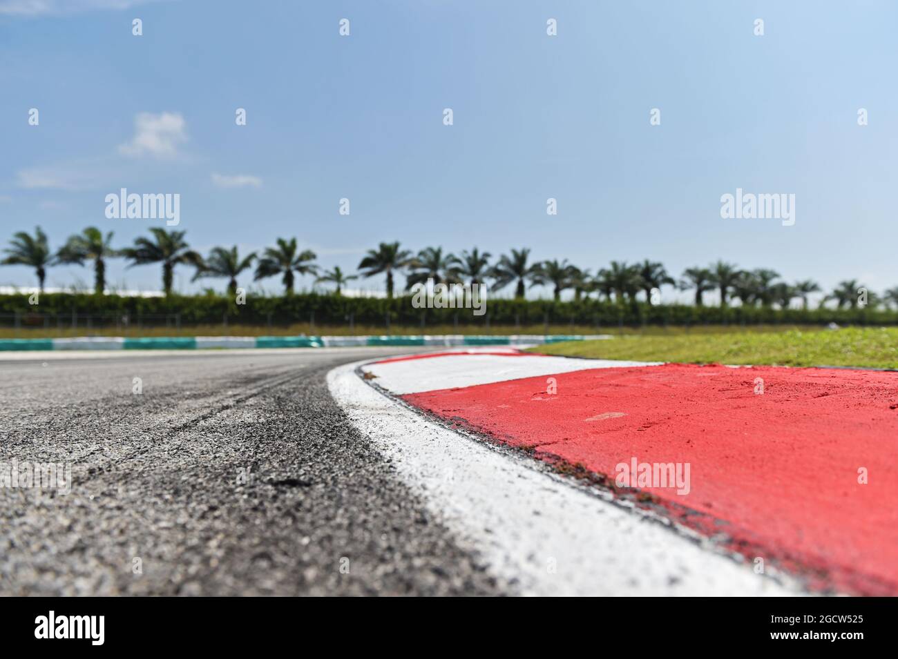 Sepang-Schaltung. Großer Preis von Malaysia, Donnerstag, 26. März 2015. Sepang, Kuala Lumpur, Malaysia. Stockfoto