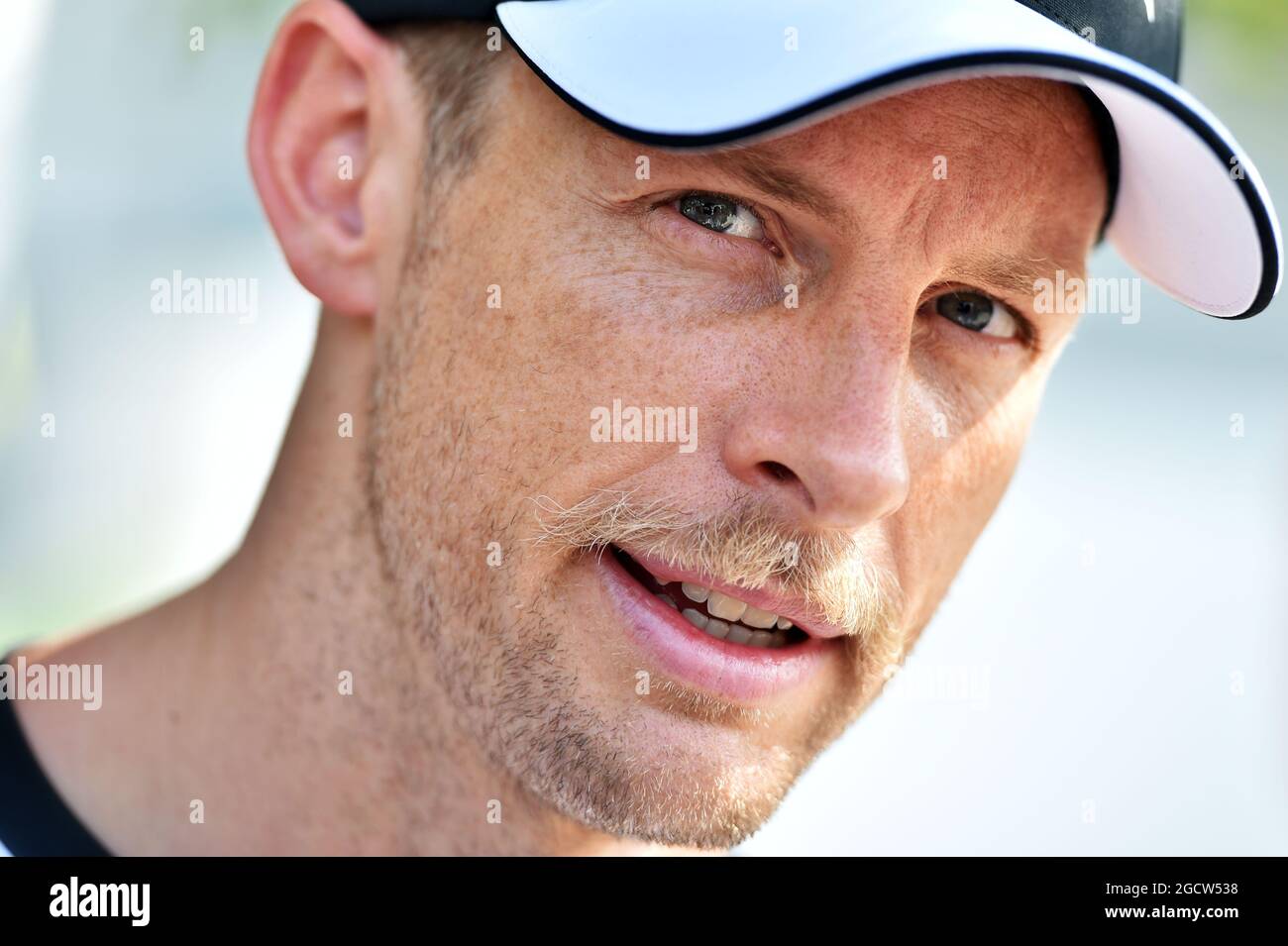 Jenson Button (GBR) McLaren. Großer Preis von Malaysia, Donnerstag, 26. März 2015. Sepang, Kuala Lumpur, Malaysia. Stockfoto