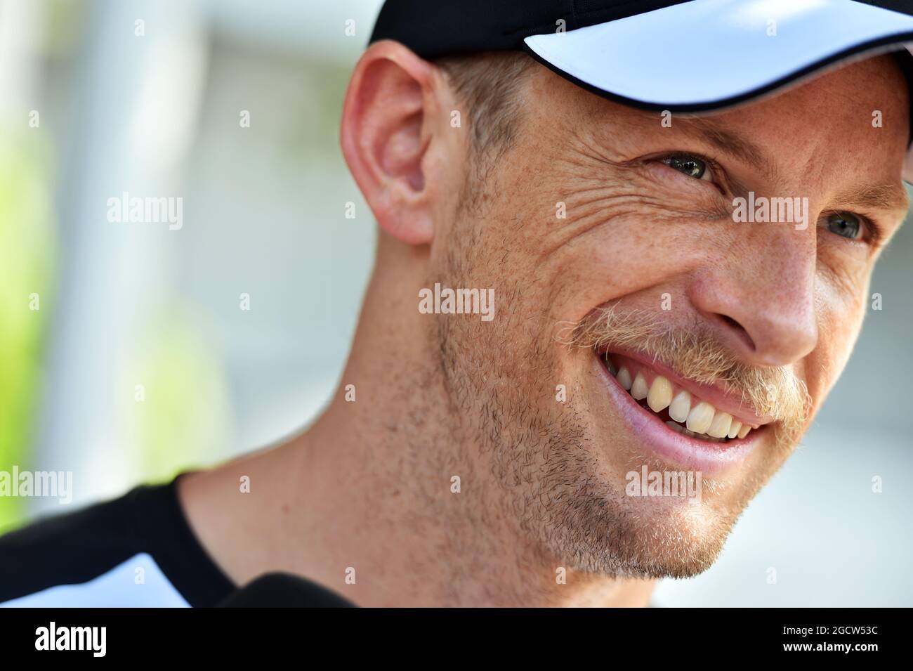 Jenson Button (GBR) McLaren. Großer Preis von Malaysia, Donnerstag, 26. März 2015. Sepang, Kuala Lumpur, Malaysia. Stockfoto