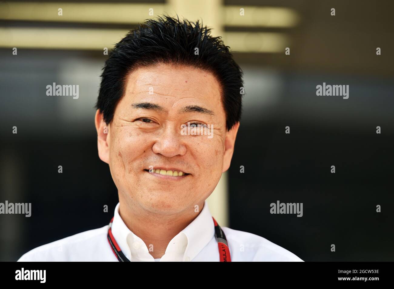 Yasuhisa Arai (JPN) Honda Motorsport Chief Officer. Großer Preis von Malaysia, Donnerstag, 26. März 2015. Sepang, Kuala Lumpur, Malaysia. Stockfoto