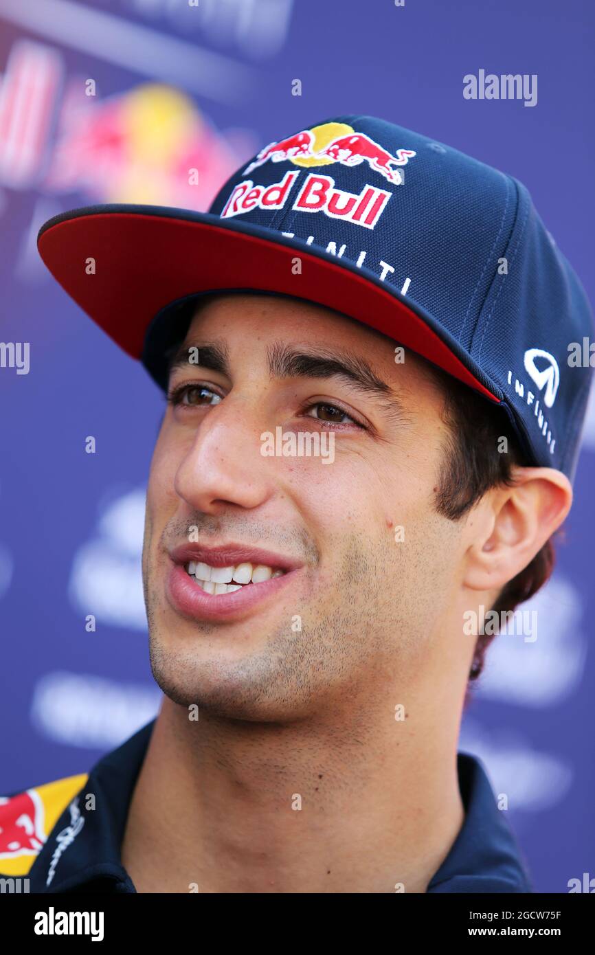 Daniel Ricciardo (AUS) Red Bull Racing. Großer Preis von Spanien, Donnerstag, 7. Mai 2015. Barcelona, Spanien. Stockfoto