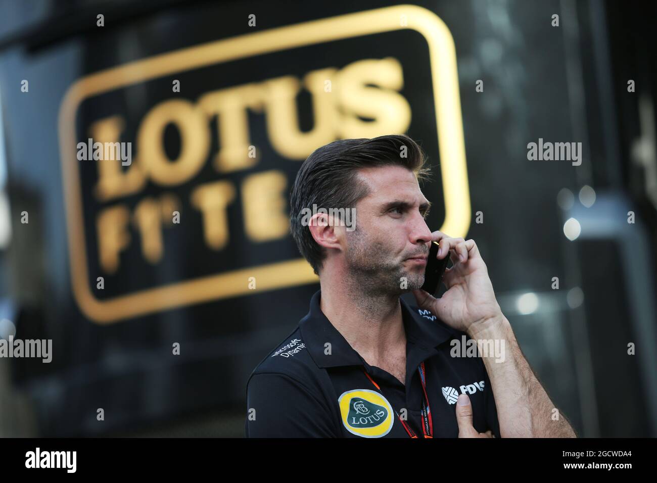 Matthew Carter (GBR), CEO des Lotus F1 Teams. Großer Preis von Italien, Freitag, 4. September 2015. Monza Italien. Stockfoto