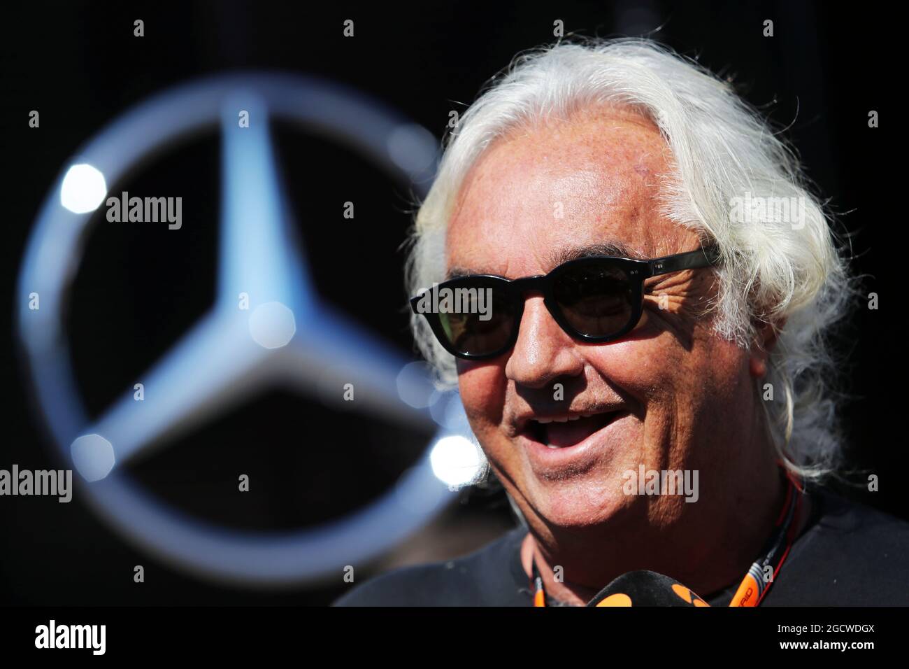 Flavio Briatore (ITA). Großer Preis von Italien, Sonntag, 6. September 2015. Monza Italien. Stockfoto
