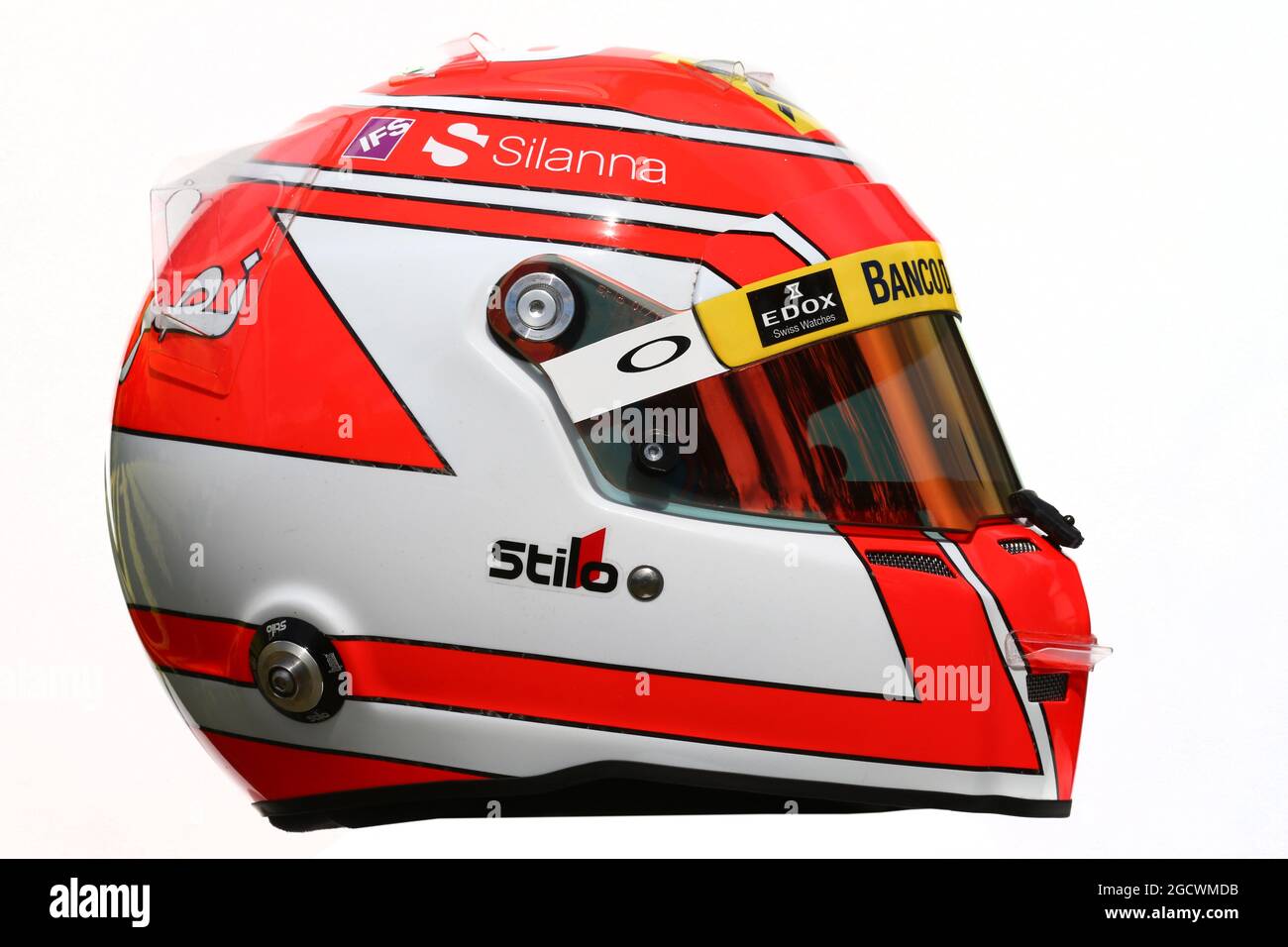 Der Helm des sauber F1-Teams von Fam. Großer Preis von Australien, Donnerstag, 17. März 2016. Albert Park, Melbourne, Australien. Stockfoto
