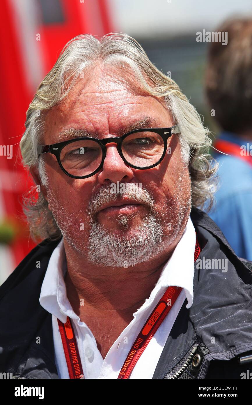 Keke Rosberg (GER) Mercedes AMG F1. Großer Preis von Spanien, Samstag, 14. Mai 2016. Barcelona, Spanien. Stockfoto