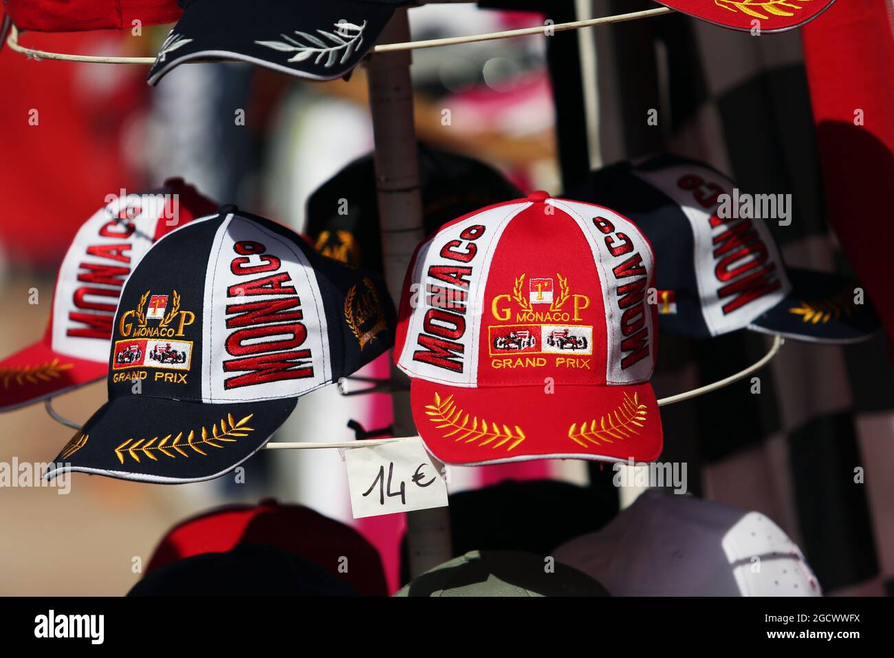 Monaco GP-Ware. Großer Preis von Monaco, Samstag, 28. Mai 2016. Monte Carlo, Monaco. Stockfoto