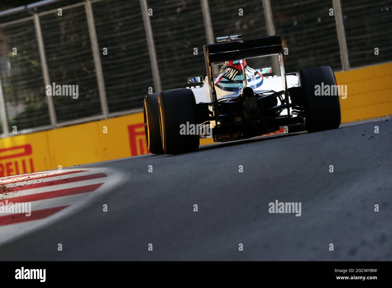 Felilia Massa (BRA) Williams FW38. Großer Preis von Europa, Sonntag, 19. Juni 2016. Baku City Circuit, Aserbaidschan. Stockfoto