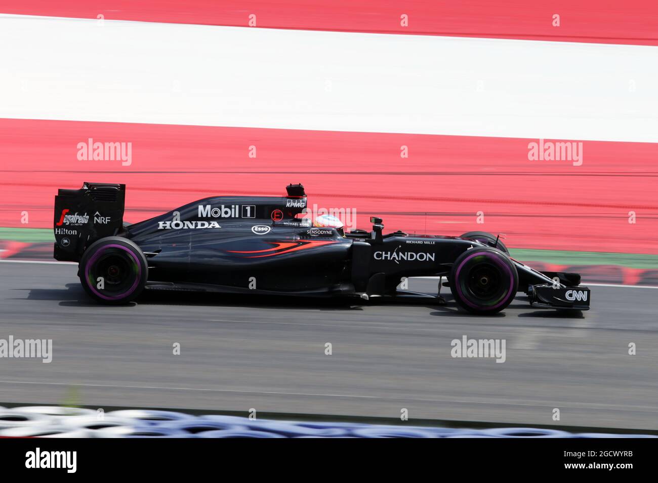 Fernando Alonso (ESP) McLaren MP4-31. Großer Preis von Österreich, Samstag,  2. Juli 2016. Spielberg, Österreich Stockfotografie - Alamy