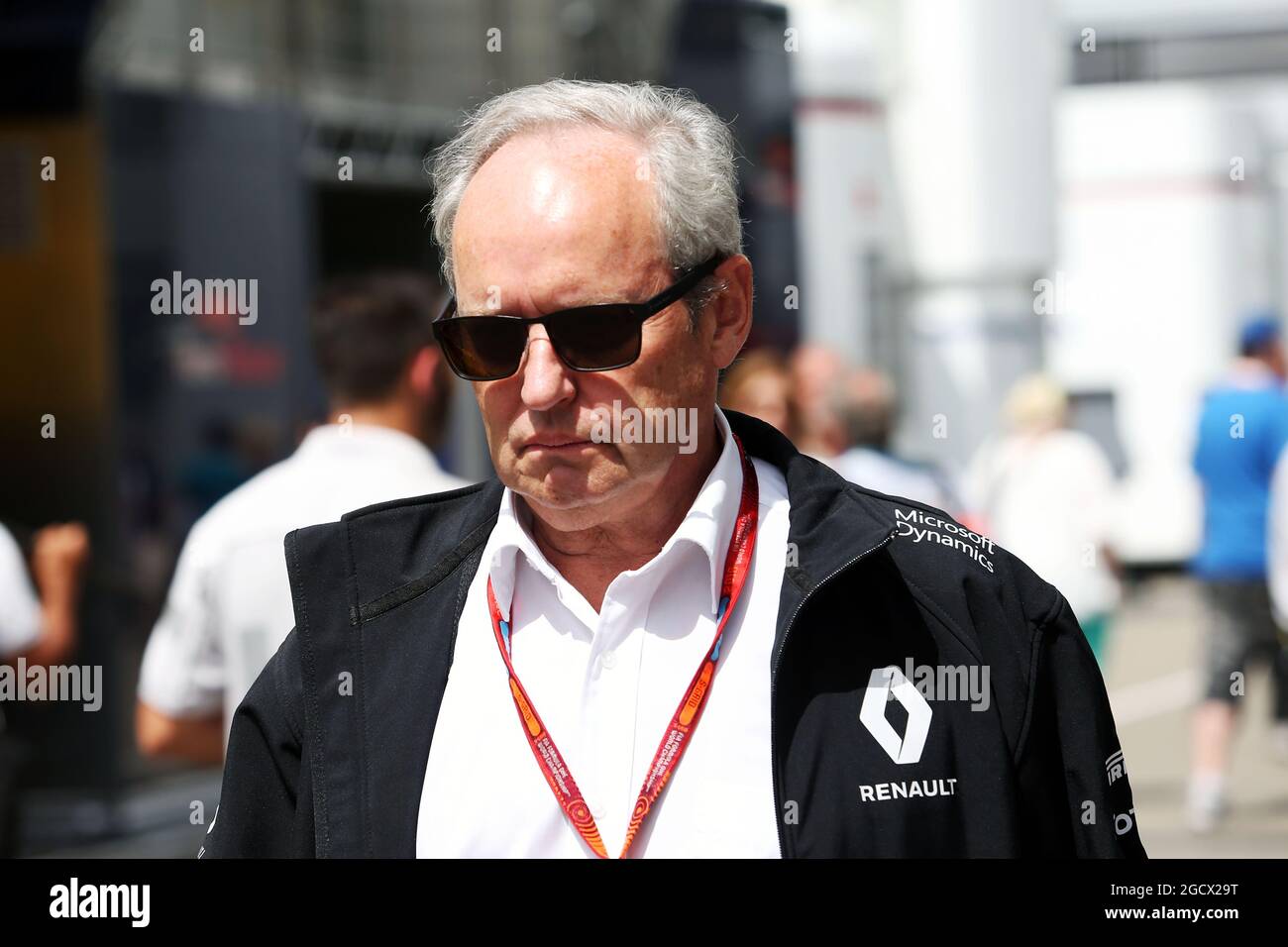 Jerome Stoll (FRA) Renault Sport F1 President. Großer Preis von Deutschland, Samstag, 30. Juli 2016. Hockenheim, Deutschland. Stockfoto