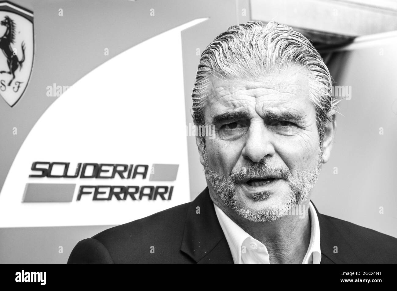 Maurizio Arrivabene (ITA) Ferrari Teamchef. Großer Preis von Malaysia, Donnerstag, 29. September 2016. Sepang, Kuala Lumpur, Malaysia. Stockfoto