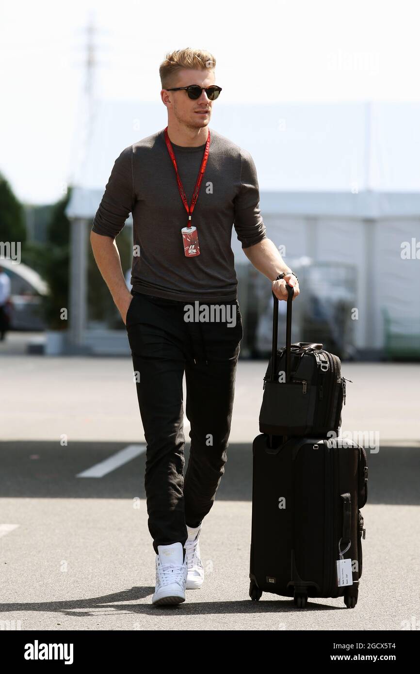 Nico Hulkenberg (GER) Sahara Force India F1. Großer Preis von Japan, Donnerstag, 6. Oktober 2016. Suzuka, Japan. Stockfoto