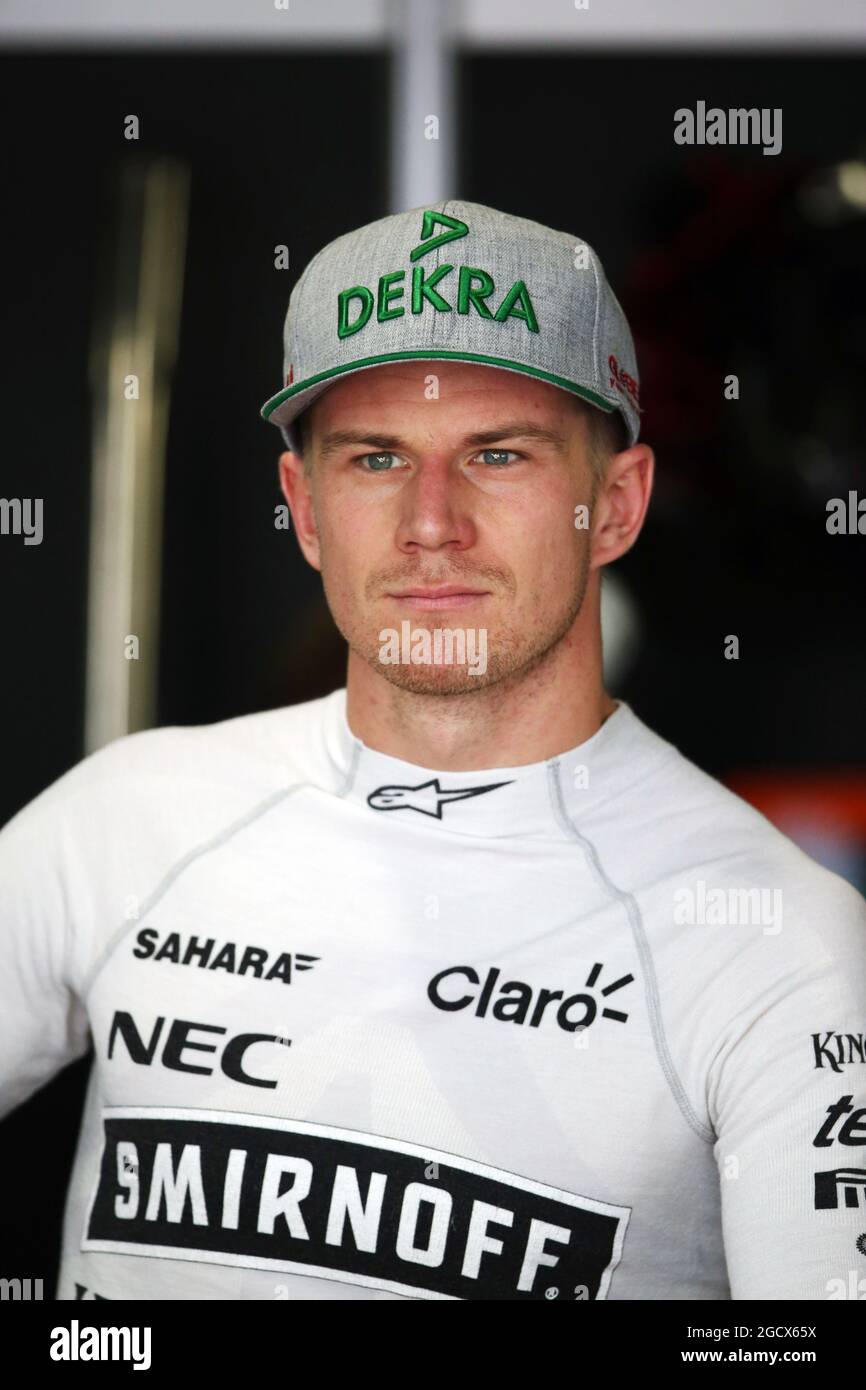 Nico Hulkenberg (GER) Sahara Force India F1. Großer Preis von Japan, Freitag, 7. Oktober 2016. Suzuka, Japan. Stockfoto