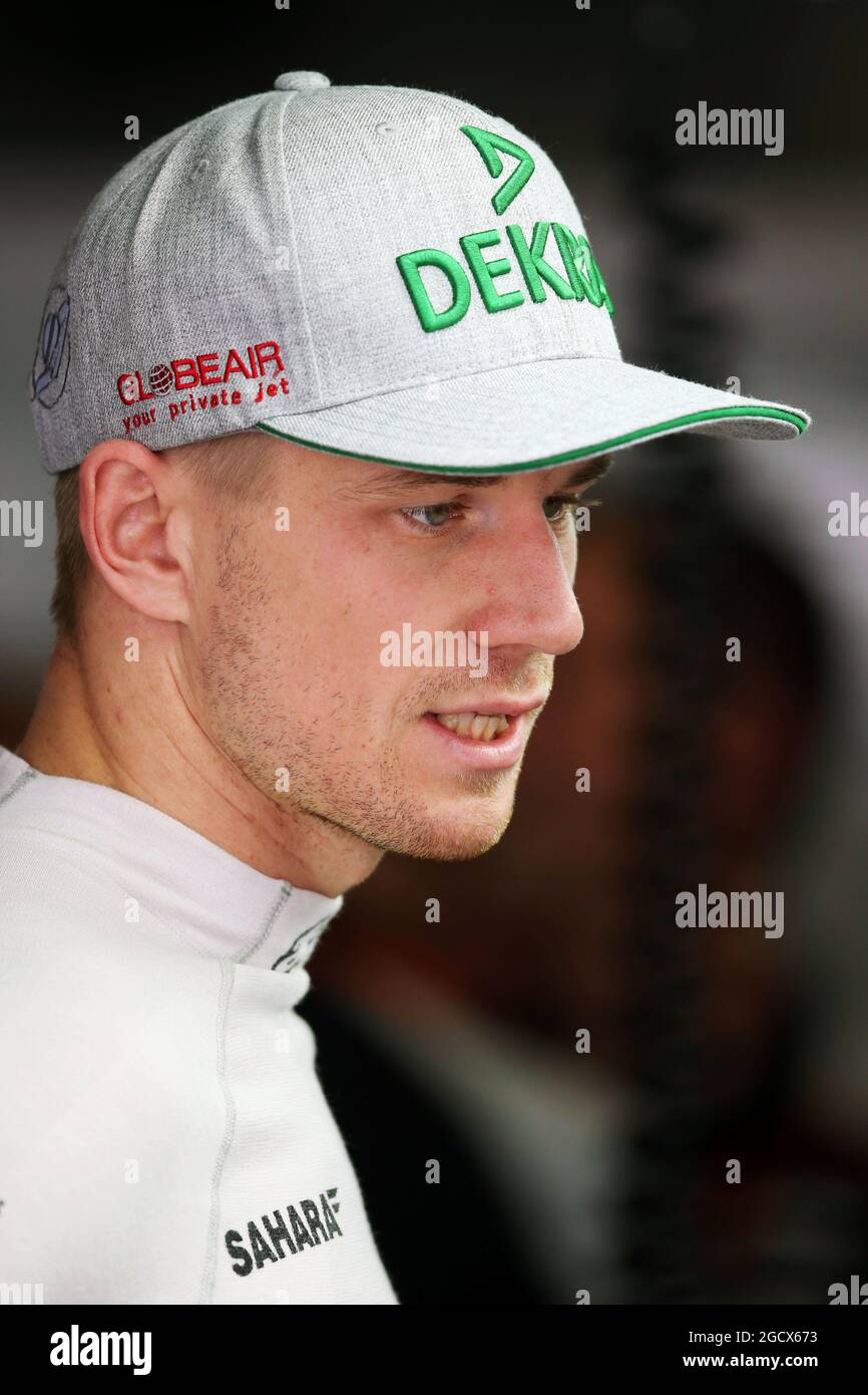Nico Hulkenberg (GER) Sahara Force India F1. Großer Preis von Japan, Freitag, 7. Oktober 2016. Suzuka, Japan. Stockfoto
