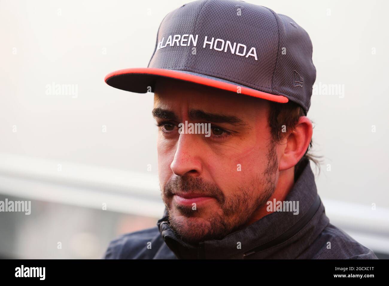 Fernando Alonso (ESP) McLaren. Formel-1-Tests, Tag 1, Montag, 27. Februar 2017. Barcelona, Spanien. Stockfoto