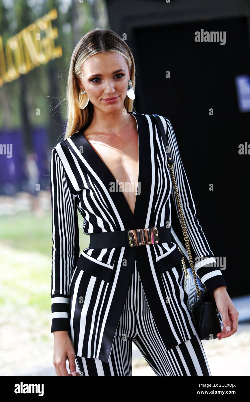 Brooke Hogan (AUS) Modell. Großer Preis von Australien, Sonntag, 26. März 2017. Albert Park, Melbourne, Australien. Stockfoto