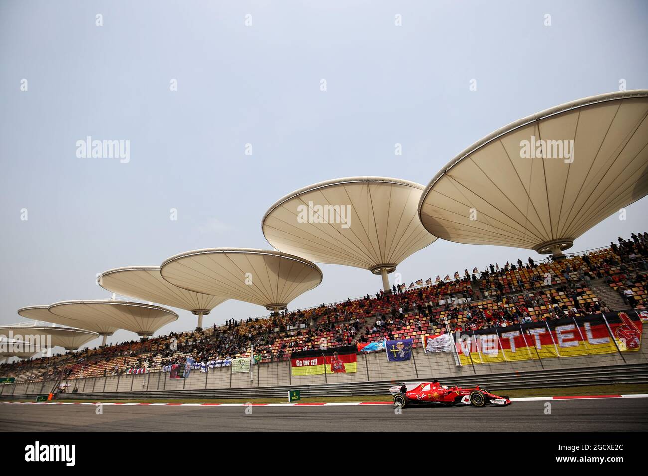 Sebastian Vettel (GER) Ferrari SF70H. Stockfoto