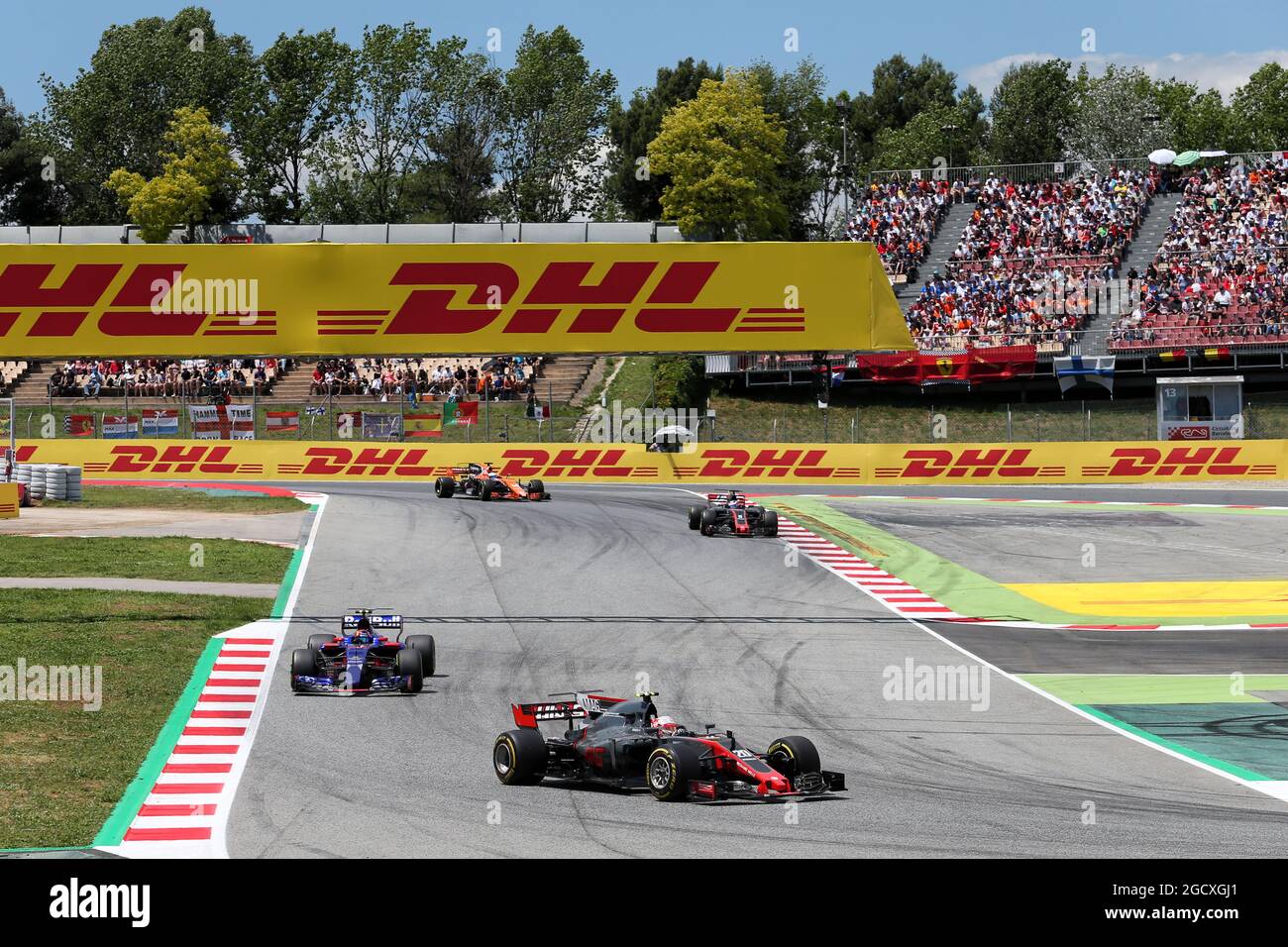 Kevin Magnussen (DEN) Haas VF-17. Großer Preis von Spanien, Sonntag, 14. Mai 2017. Barcelona, Spanien. Stockfoto