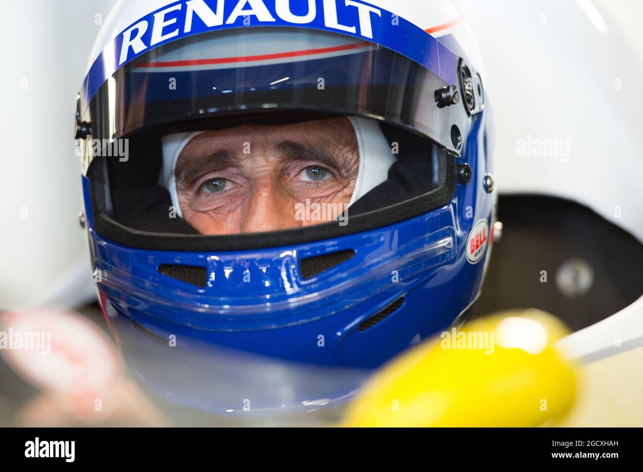 Alain Prost (FRA) Renault Sport F1 Team Special Advisor im Renault RE40. Großer Preis von Monaco, Freitag, 26. Mai 2017. Monte Carlo, Monaco. Stockfoto