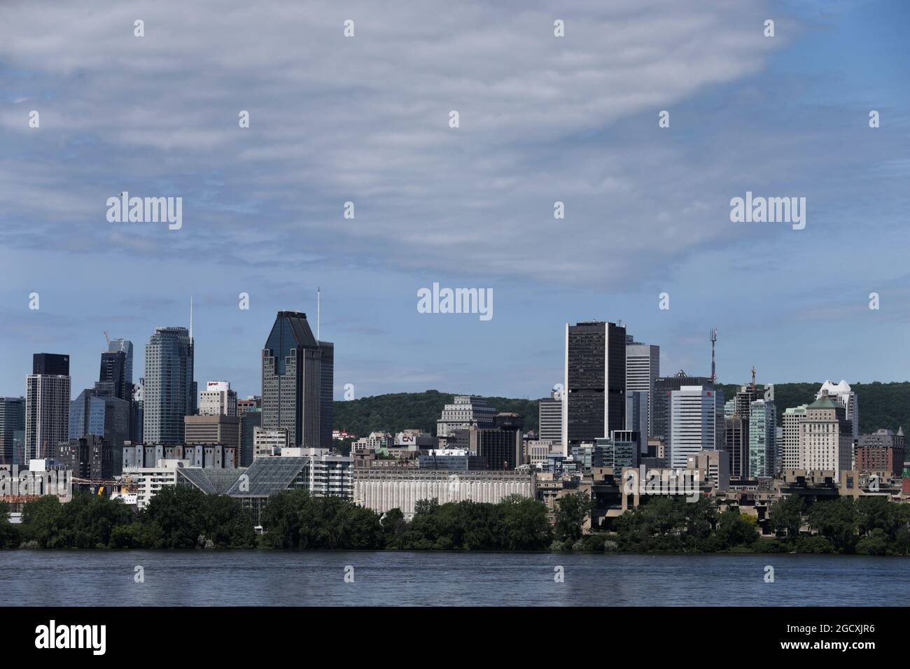 Landschaftlich Reizvolle Stadt Montreal. Großer Preis von Kanada, Samstag, 10. Juni 2017. Montreal, Kanada. Stockfoto