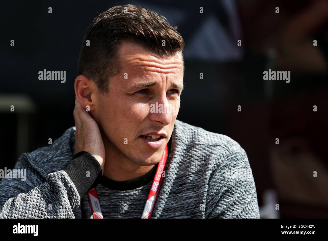 Christian Klien (AUT). Großer Preis von Großbritannien, Donnerstag, 13. Juli 2017. Silverstone, England. Stockfoto