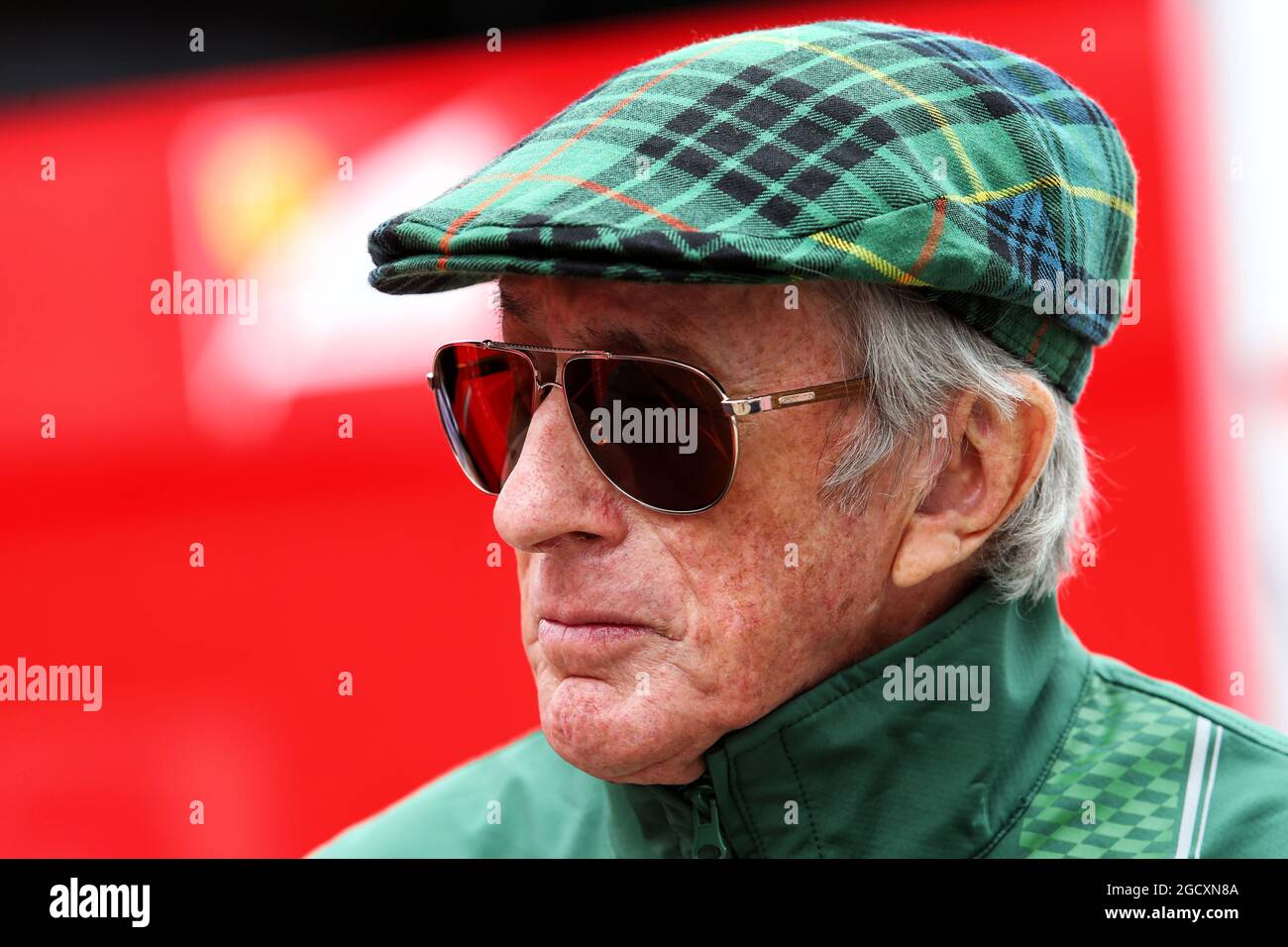 Jackie Stewart (GBR). Großer Preis von Großbritannien, Freitag, 14. Juli 2017. Silverstone, England. Stockfoto