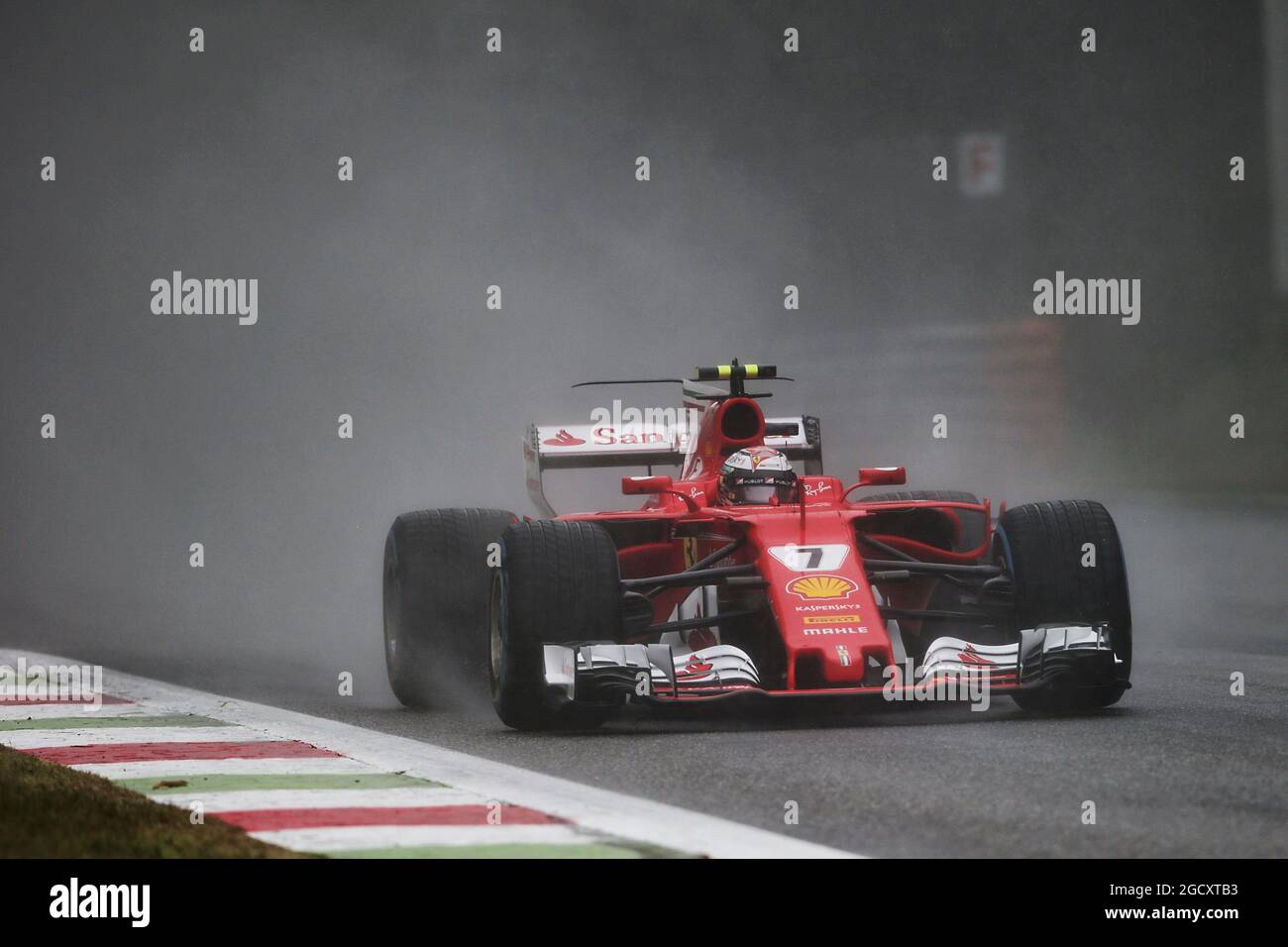 Kimi Räikkönen (FIN) Ferrari SF70H. Stockfoto