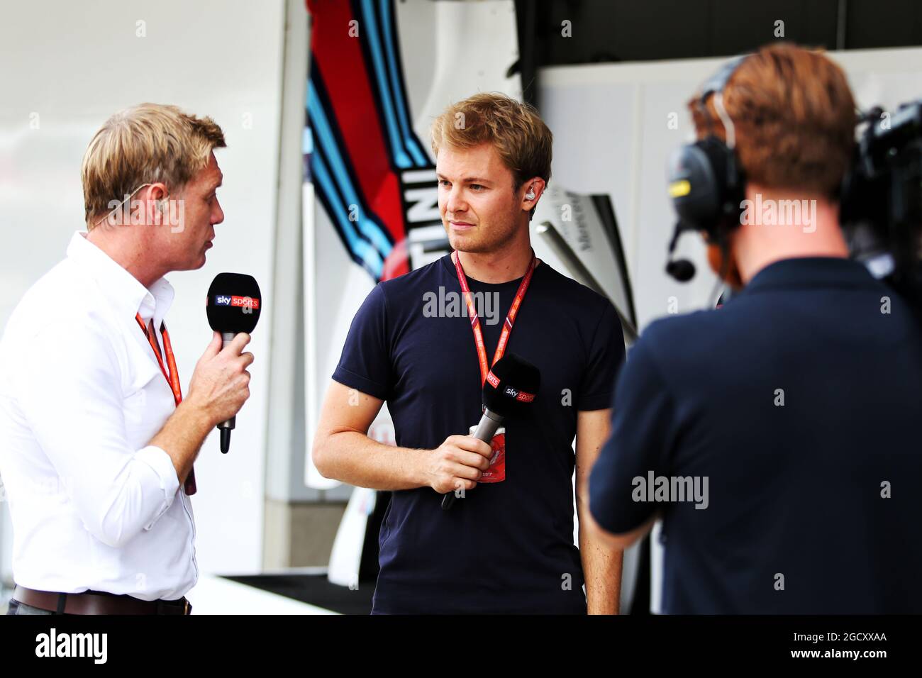 Sky sports f1 fernsehmoderator nico rosberg Fotos und Bildmaterial in