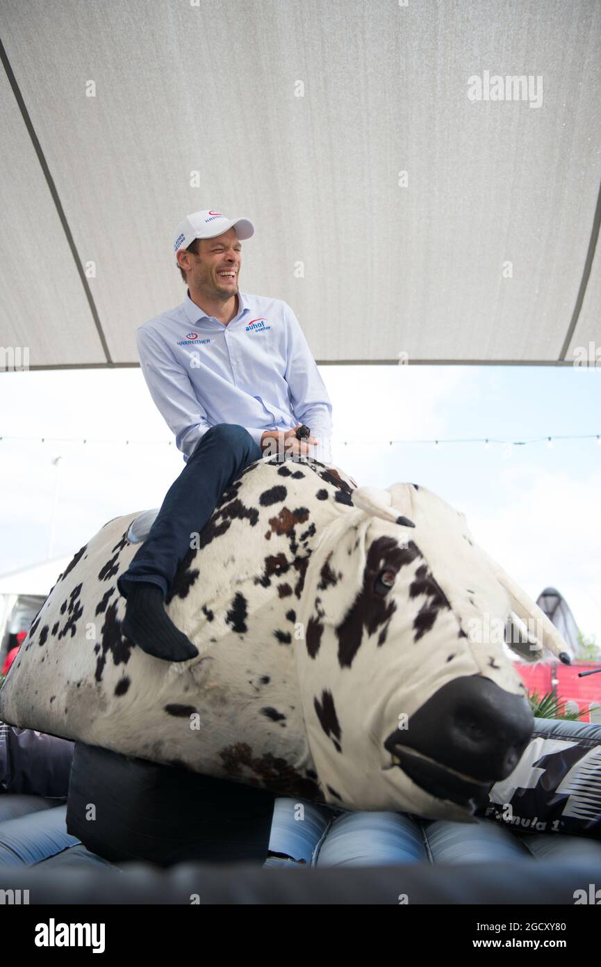 Alex Wurz (AUT). Großer Preis der Vereinigten Staaten, Sonntag, 22. Oktober 2017. Circuit of the Americas, Austin, Texas, USA. Stockfoto