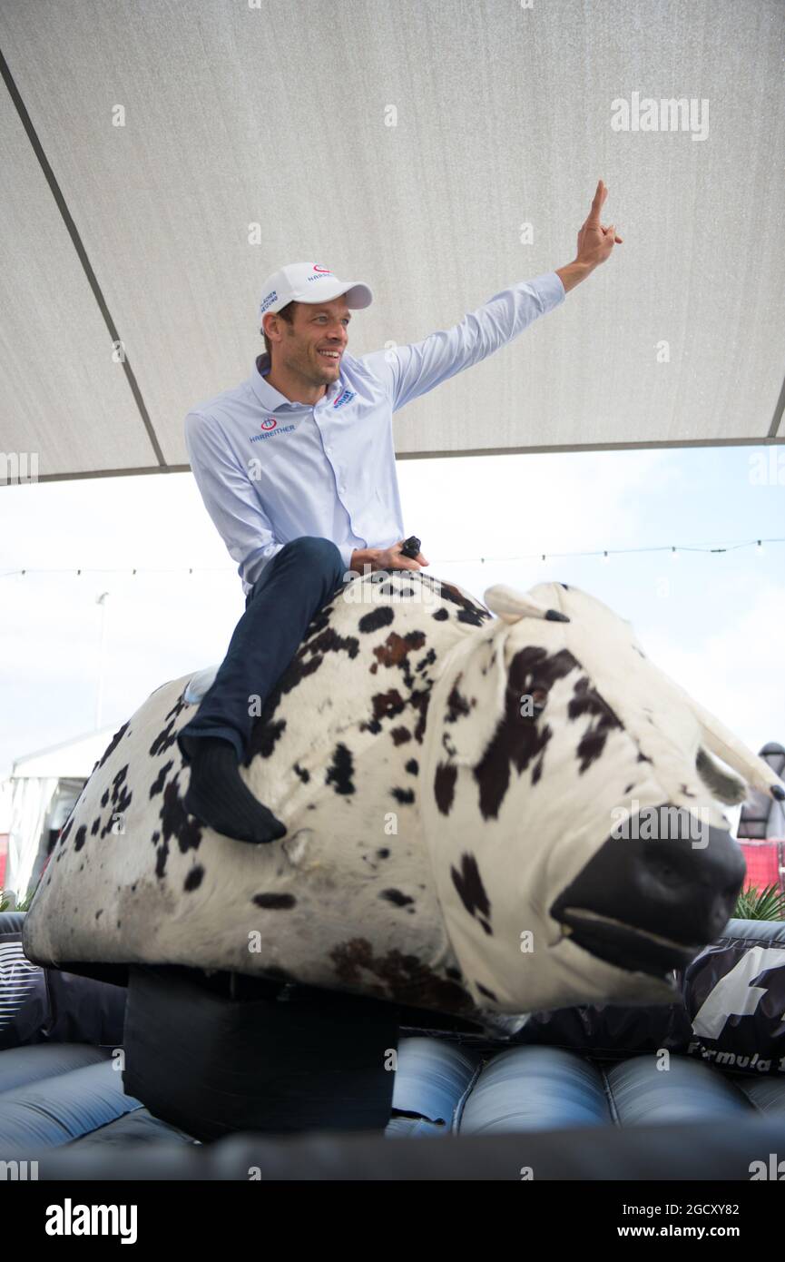 Alex Wurz (AUT). Großer Preis der Vereinigten Staaten, Sonntag, 22. Oktober 2017. Circuit of the Americas, Austin, Texas, USA. Stockfoto
