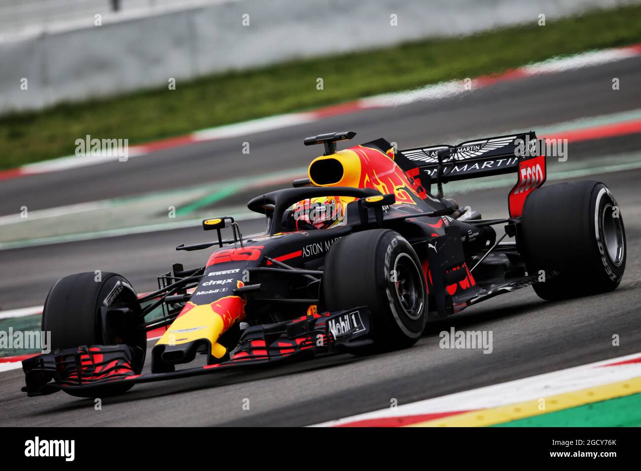 Jake Dennis (GBR) Red Bull Racing RB14 Testfahrer. Formel 1 im Saisontest, Tag 2, Mittwoch, 16. Mai 2018. Barcelona, Spanien. Stockfoto