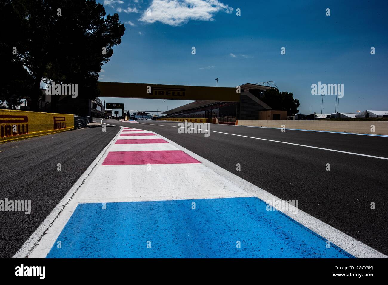 Atmosphäre im Kreislauf. Großer Preis von Frankreich, Donnerstag, 21. Juni 2018. Paul Ricard, Frankreich. Stockfoto