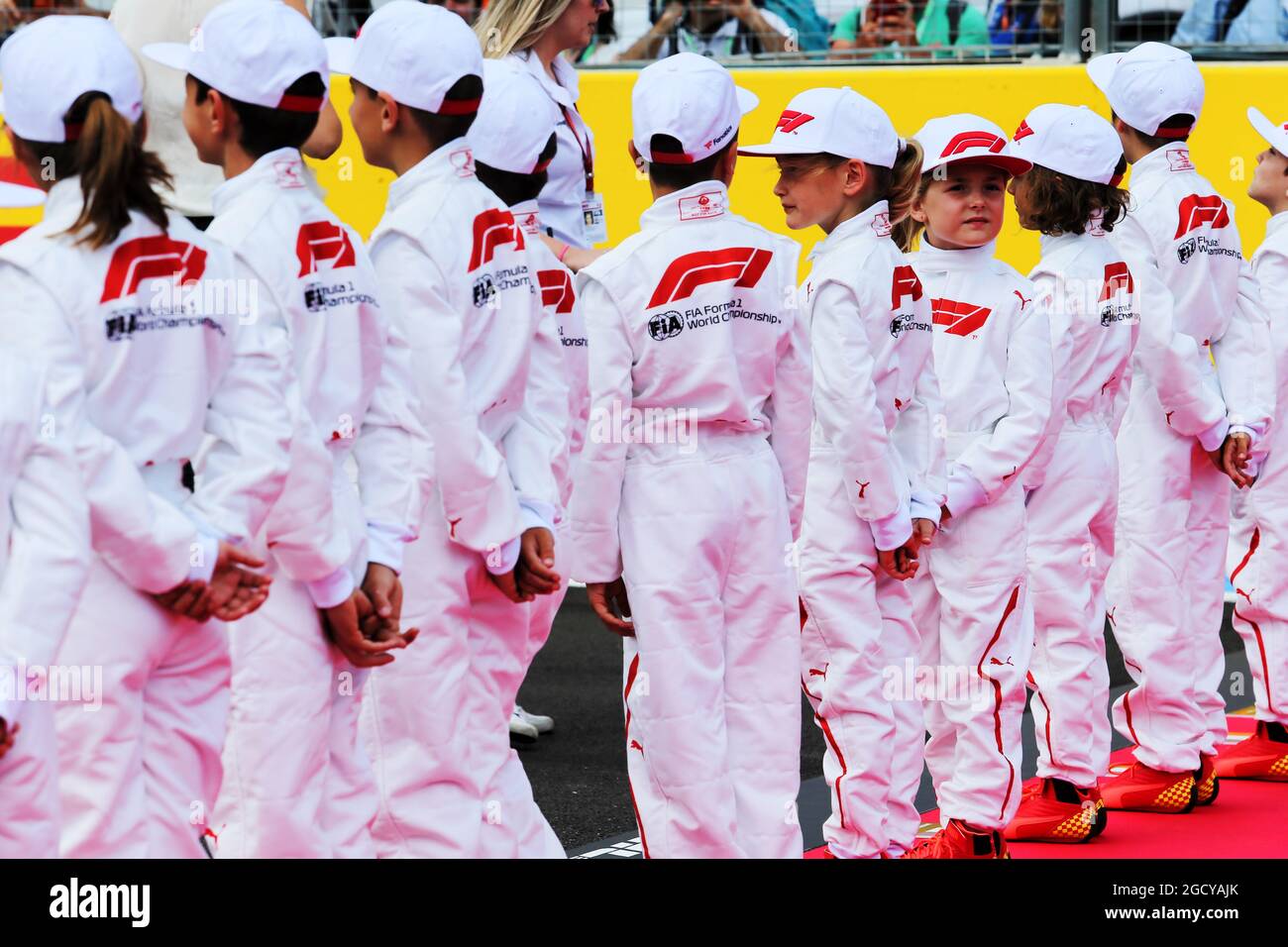 Grid Kids großer Preis von Frankreich, Sonntag, 24. Juni 2018. Paul Ricard, Frankreich. Stockfoto